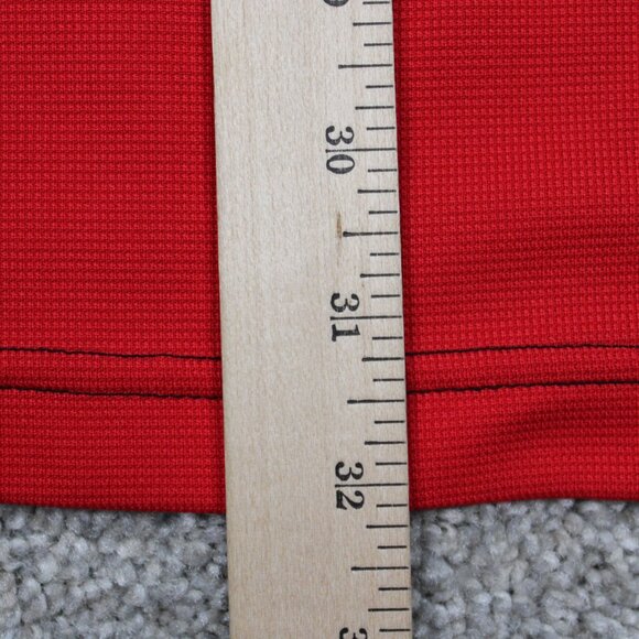 Nike Ohio State Buckeyes Polo Shirt Adult XL Black/Red Fit Dry Pullover S/S Golf - Picture 12 of 12